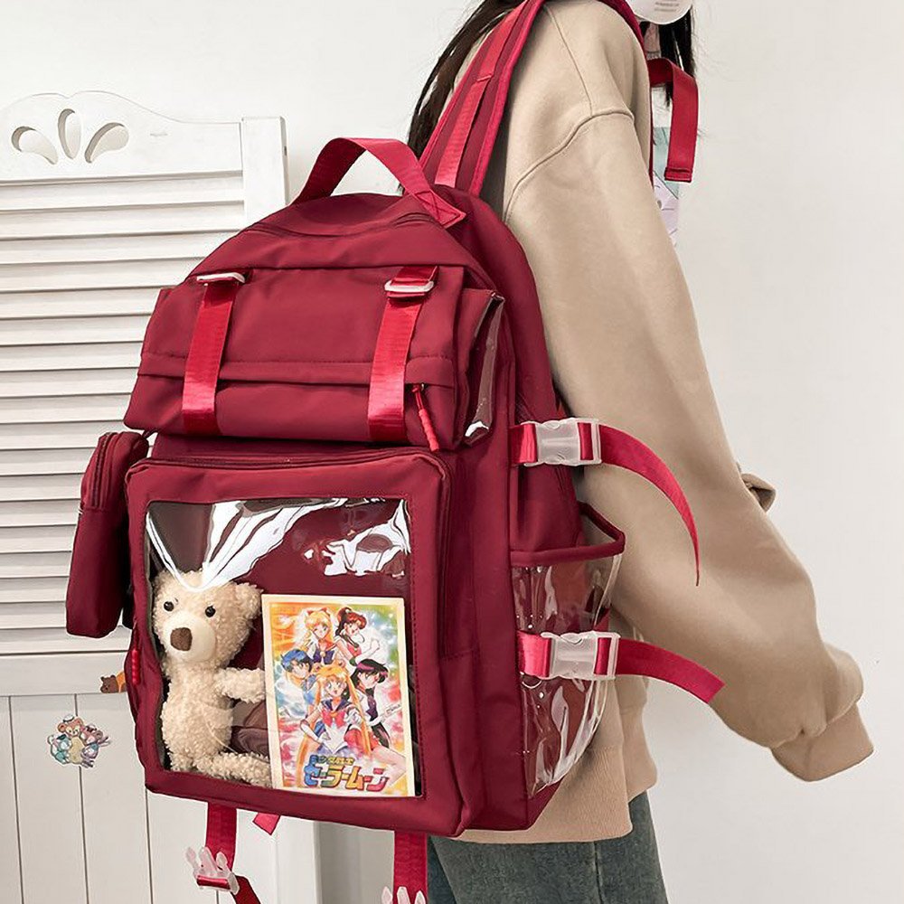 Cute Ita Bag Backpack Minimalist Multi Color
