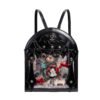 Gothic Arch Ita Bag Backpack Bat Skull Clear Window