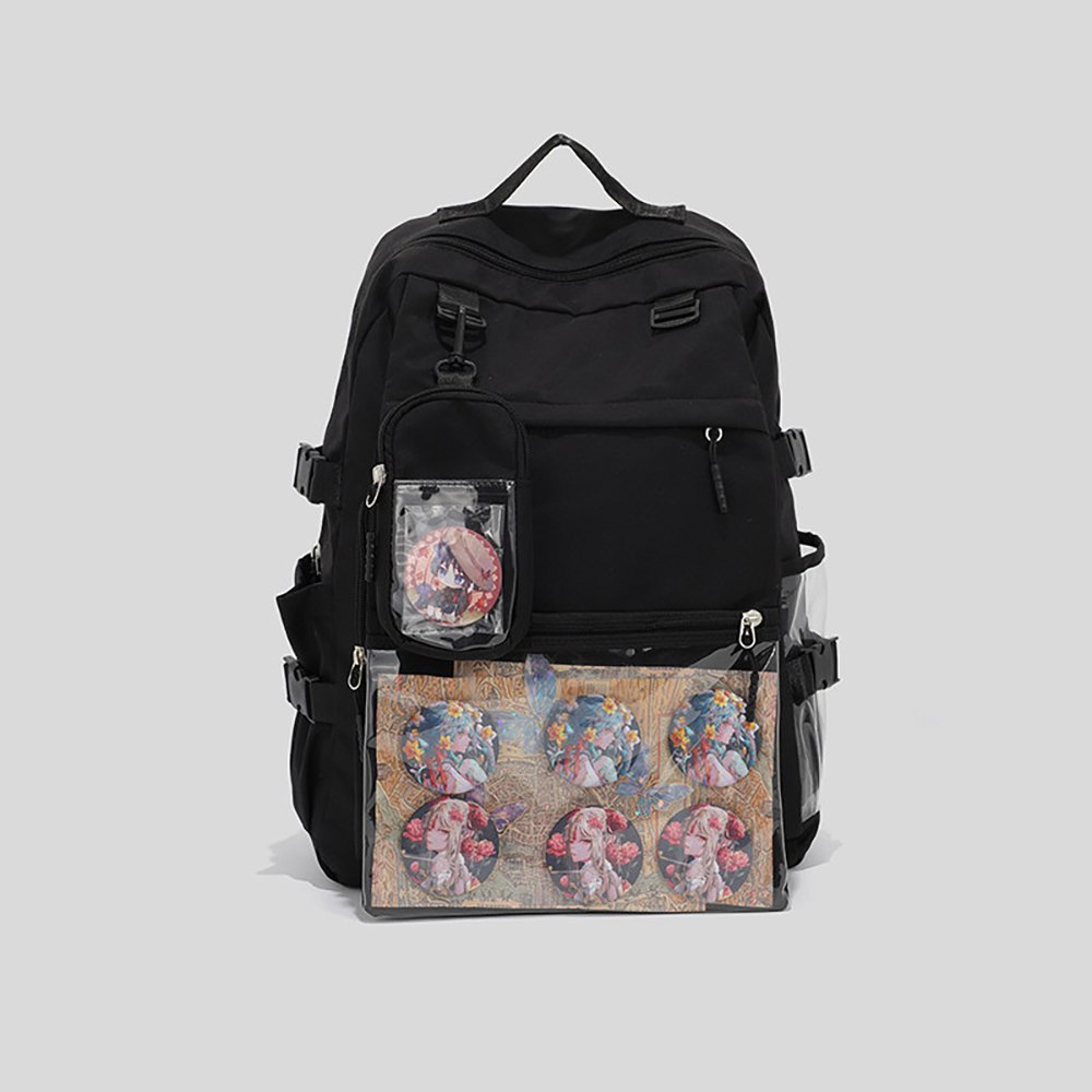 Ita Bag Backpack Aesthetic Japanese Style Multi-Pocket
