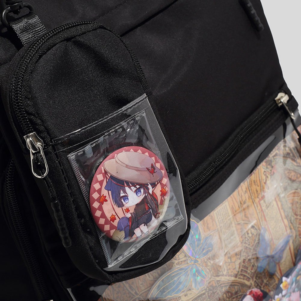 Ita Bag Backpack Aesthetic Japanese Style Multi-Pocket