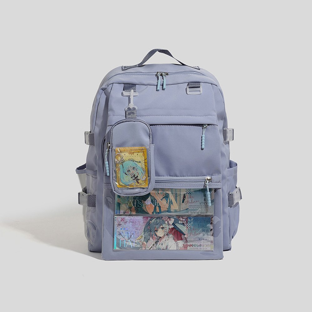 Ita Bag Backpack Aesthetic Japanese Style Multi-Pocket