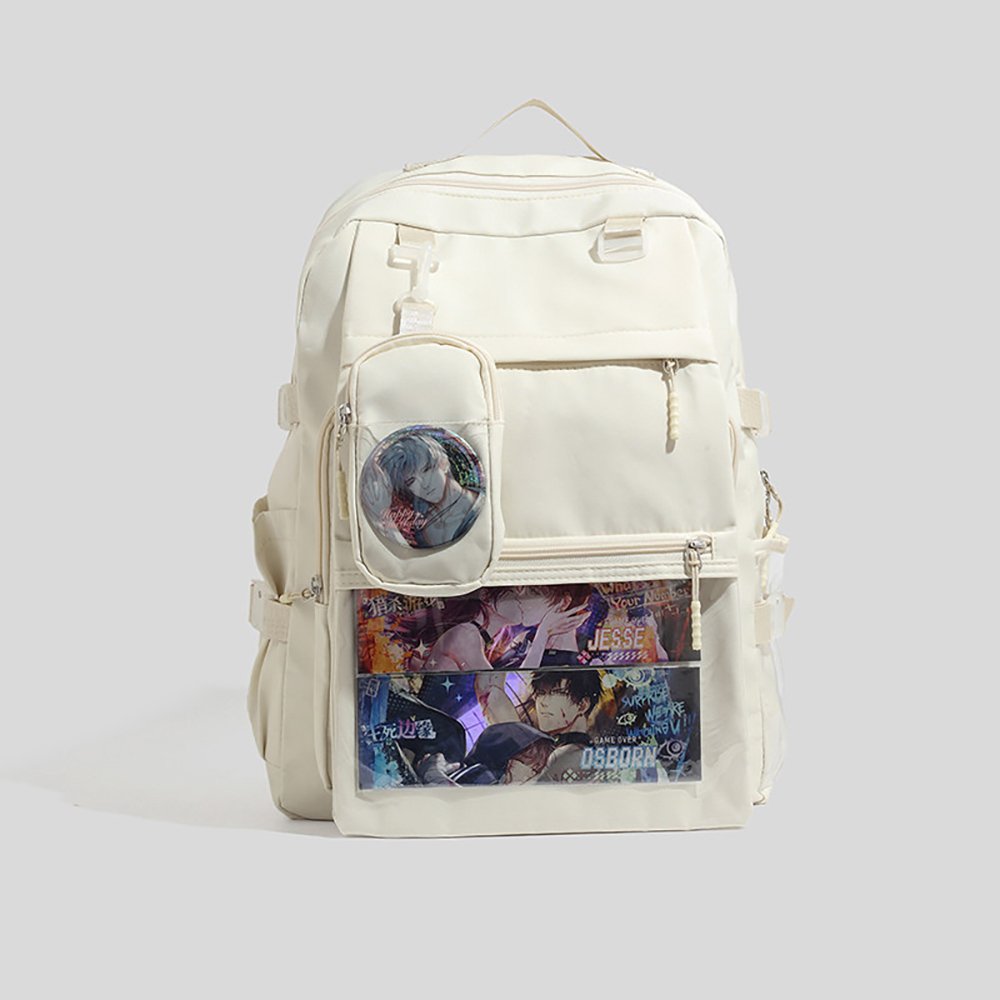 Ita Bag Backpack Aesthetic Japanese Style Multi-Pocket