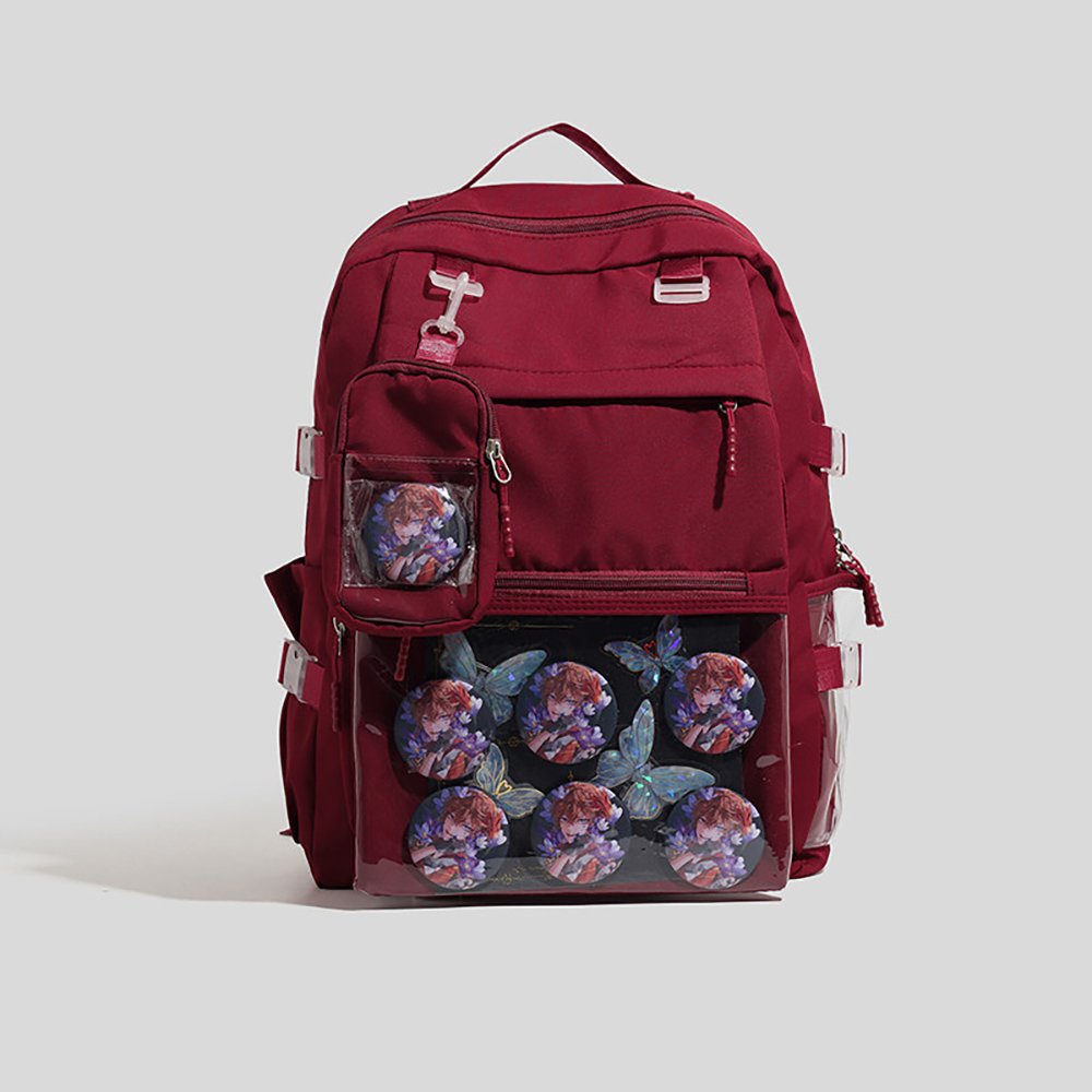 Ita Bag Backpack Aesthetic Japanese Style Multi-Pocket