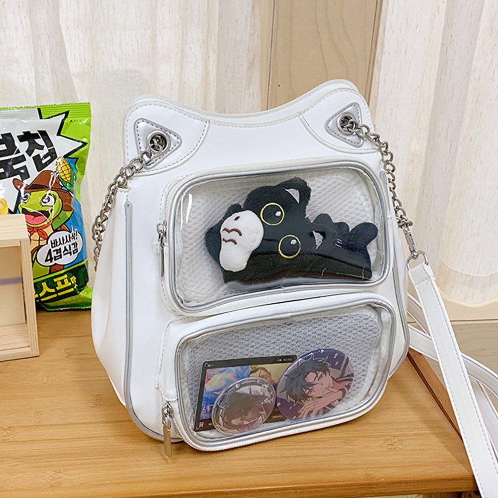Ita Bag Backpack Cat Ear Dual Window PU