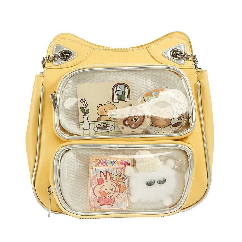 Ita Bag Backpack Cat Ear Dual Window PU
