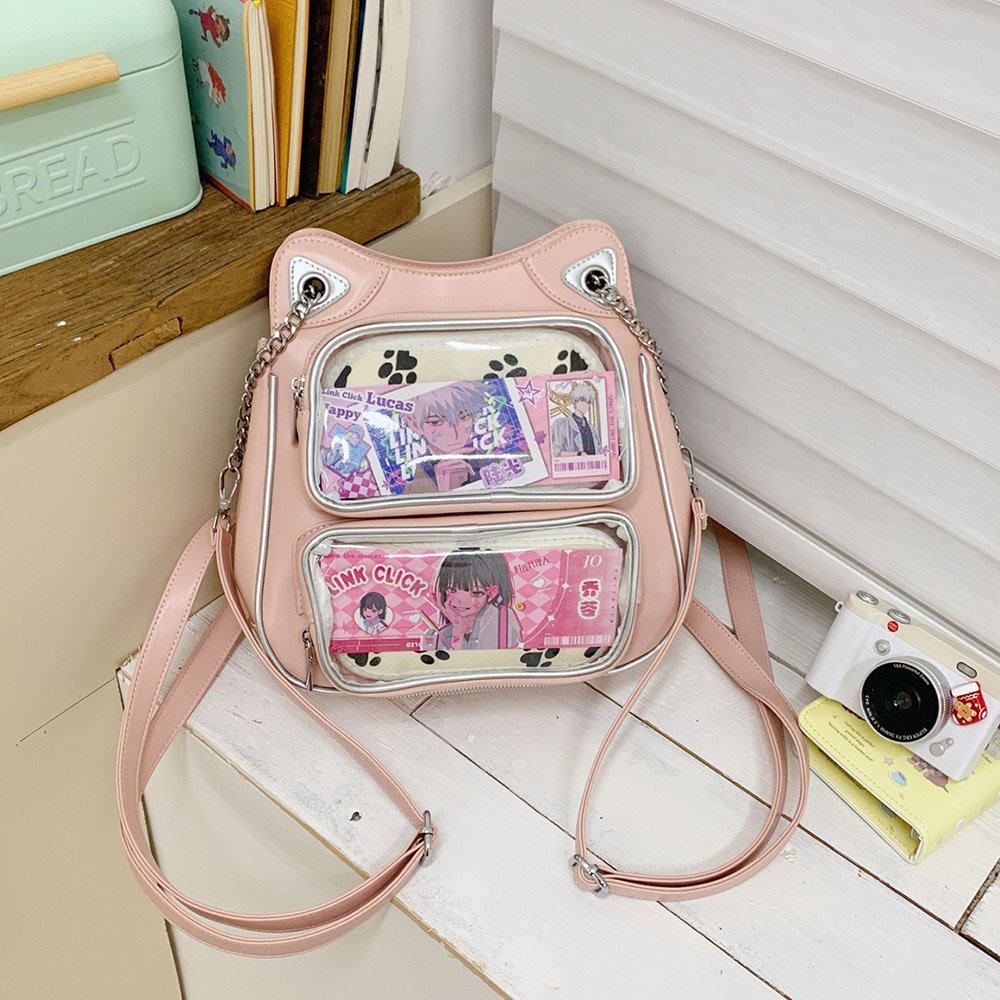 Ita Bag Backpack Cat Ear Dual Window PU
