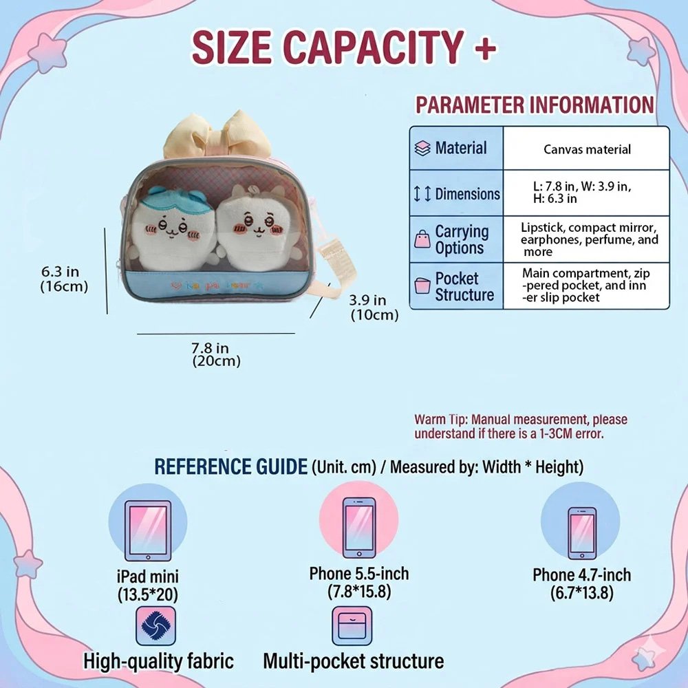 Ita Bag Crossbody Bag with Cute Bowknot