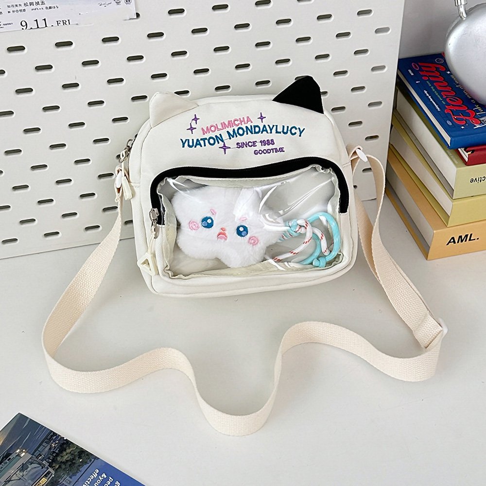 Ita Bag Crossbody Cat Ear Contrast Color
