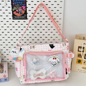 Ita Bag Crossbody Kawaii Pink Cat Tote