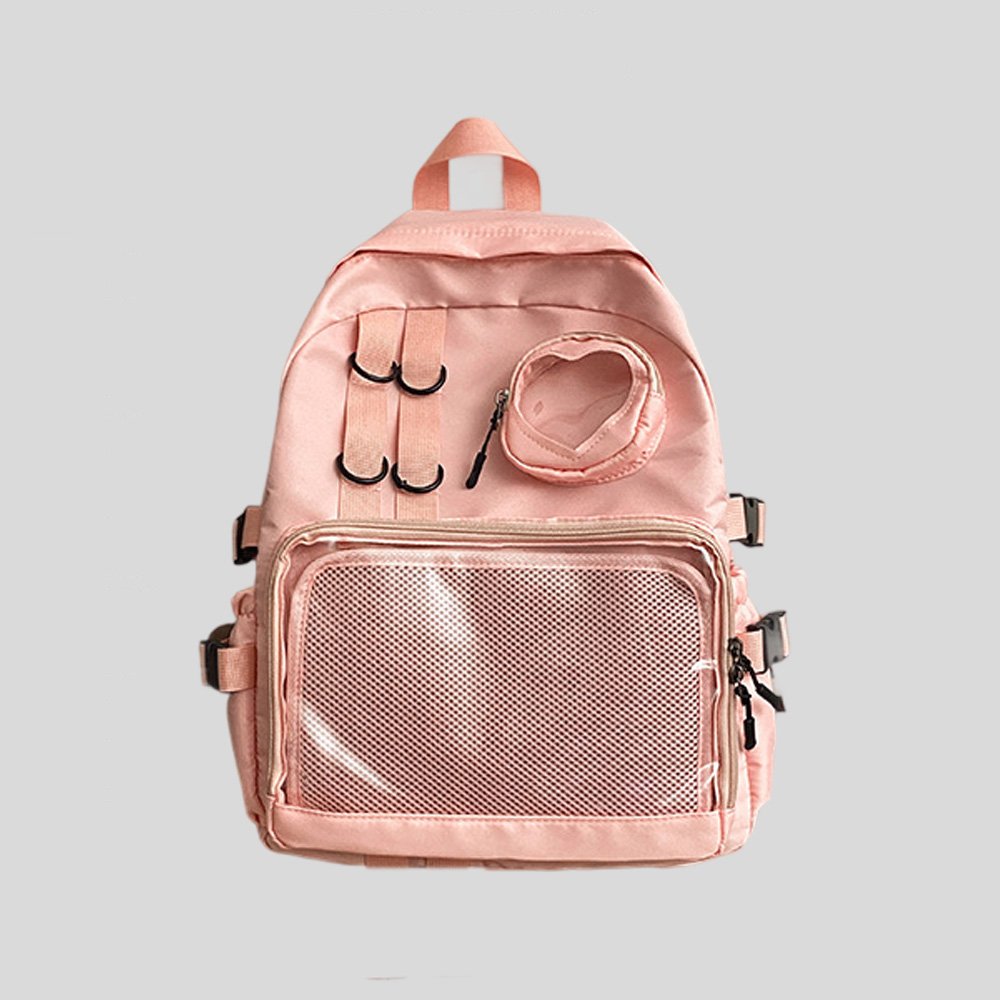 Ita Bag Japan Student Casual Clear Backpack