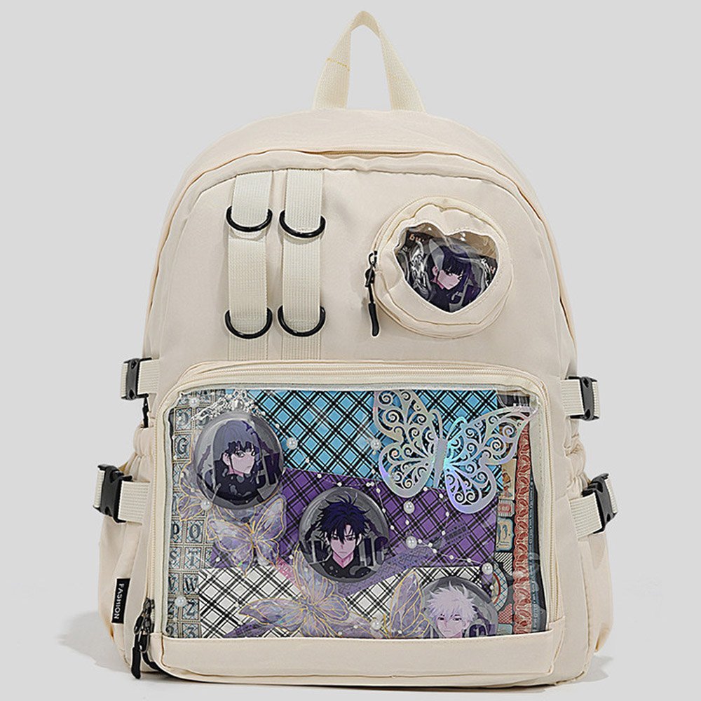Ita Bag Japan Student Casual Clear Backpack