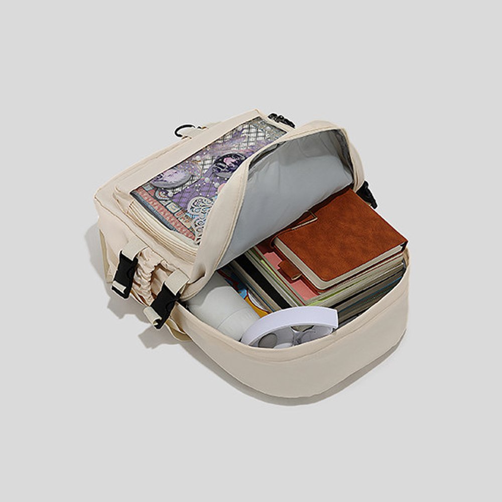 Ita Bag Japan Student Casual Clear Backpack
