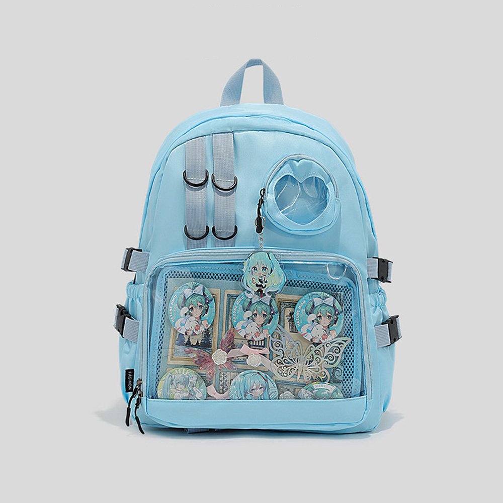 Ita Bag Japan Student Casual Clear Backpack