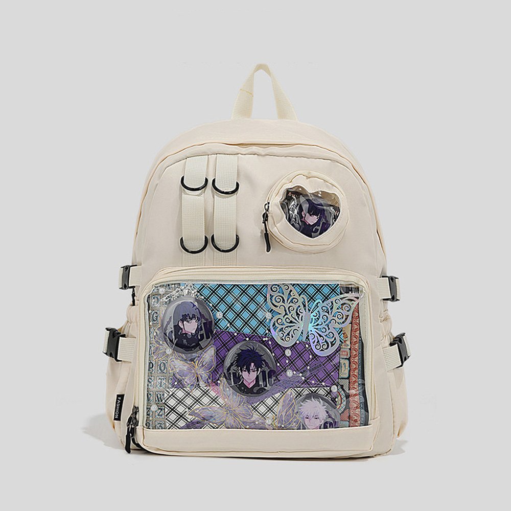 Ita Bag Japan Student Casual Clear Backpack