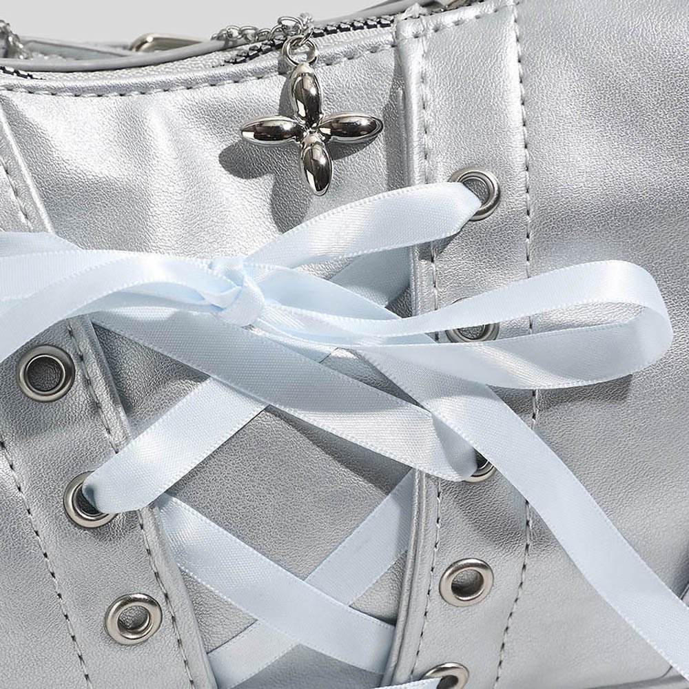 Ita Bag Mini Fake Leather Punk Hobo Bag