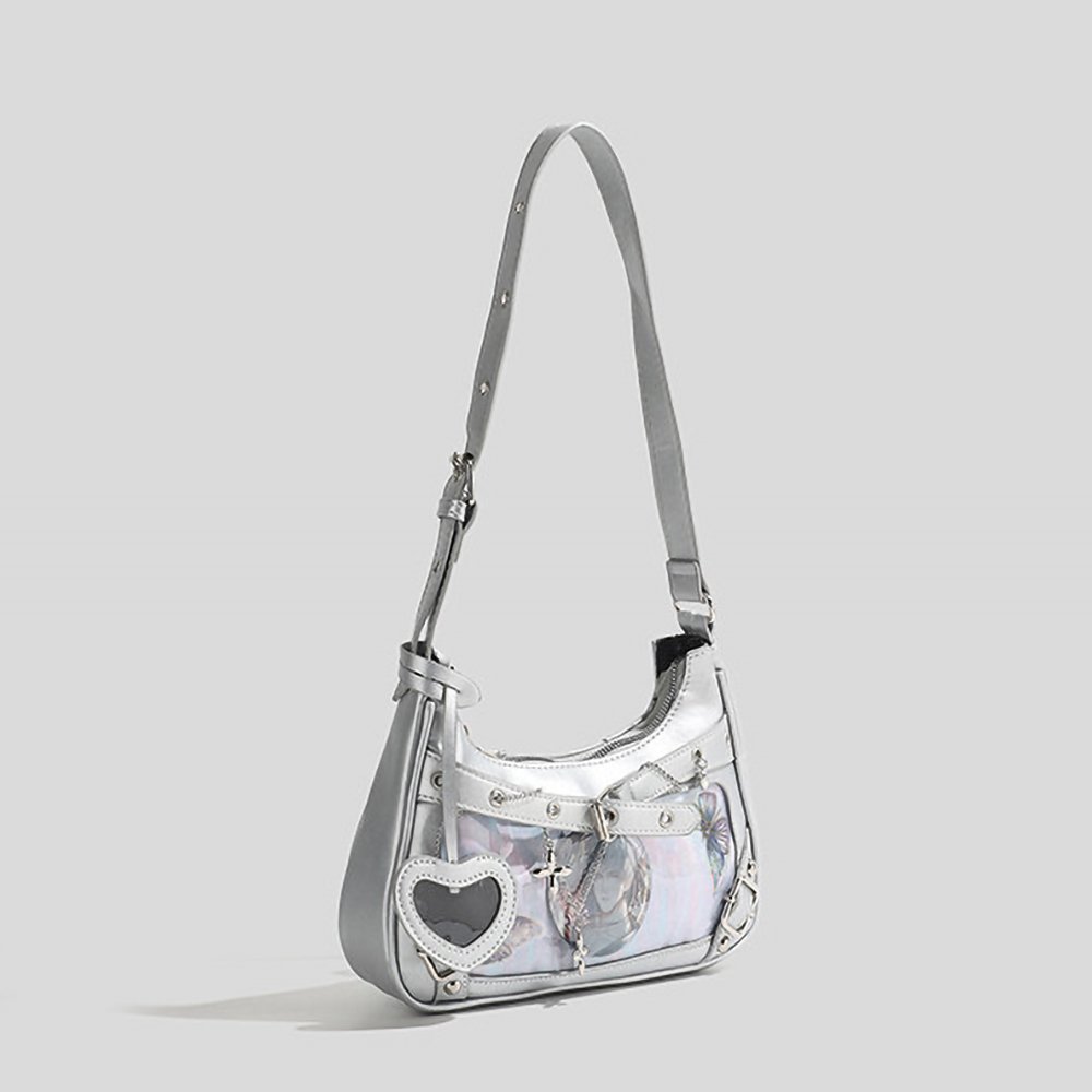 Ita Bag Mini Fake Leather Punk Hobo Bag