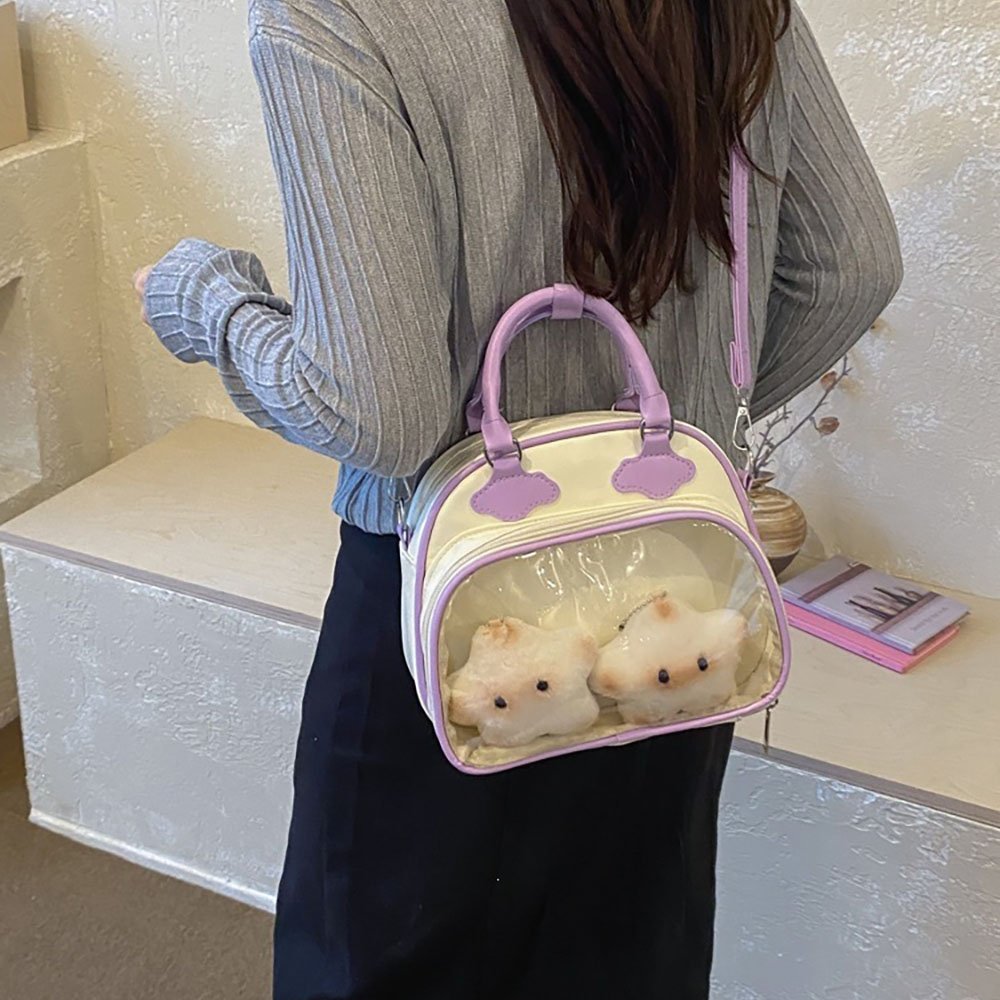 Ita Bag Mini Fake Leather Shell Style