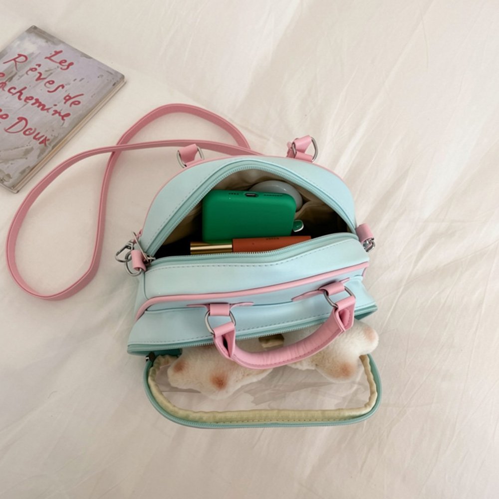 Ita Bag Mini Fake Leather Shell Style