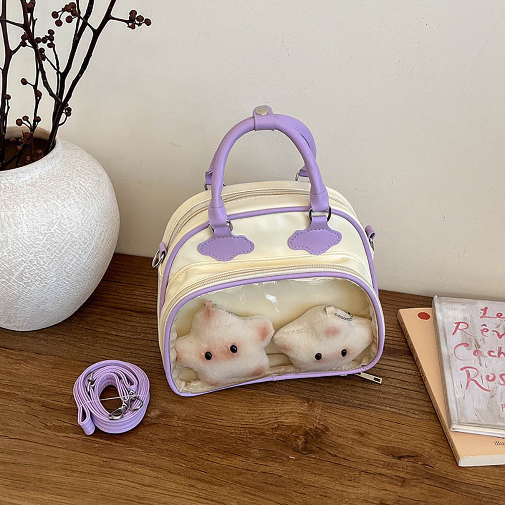 Ita Bag Mini Fake Leather Shell Style