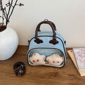 Ita Bag Mini Fake Leather Shell Style