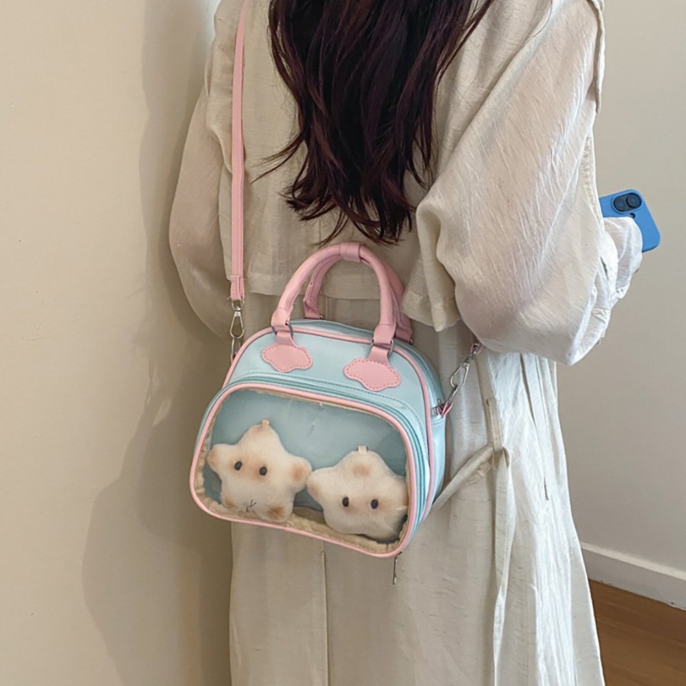 Ita Bag Mini Fake Leather Shell Style
