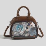 Ita Bag Mini Fake Leather Shell Style