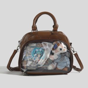 Ita Bag Mini Fake Leather Shell Style