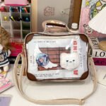 Japanese Ita Bag Tote Messenger Style