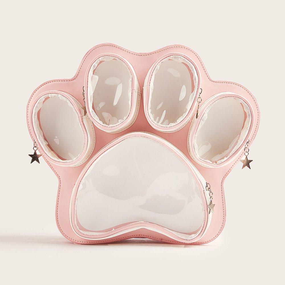 Kawaii Cat Paw Shaped Ita Bag Backpack Multi Color