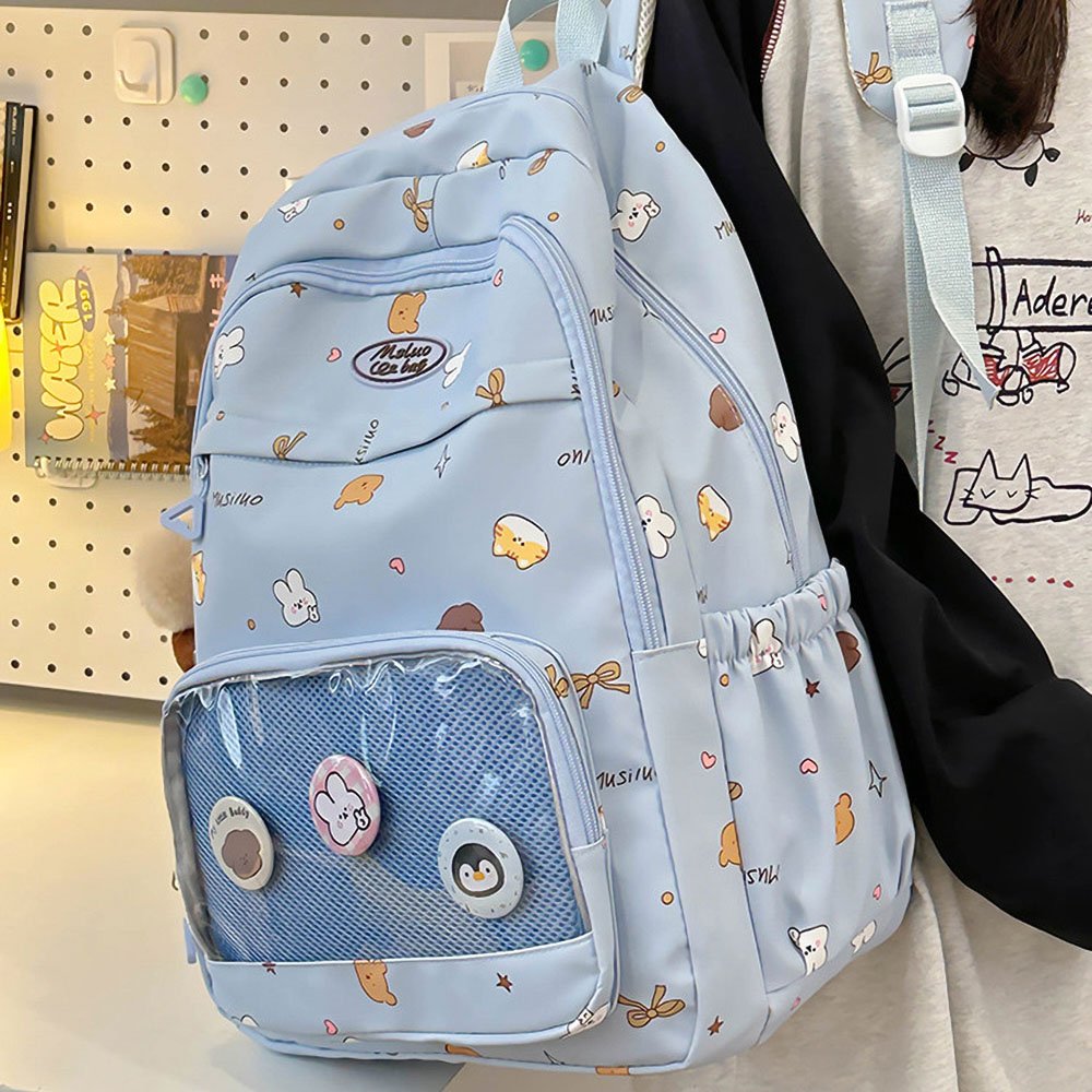 Kawaii Cute Ita Bag Backpack with Pin Display