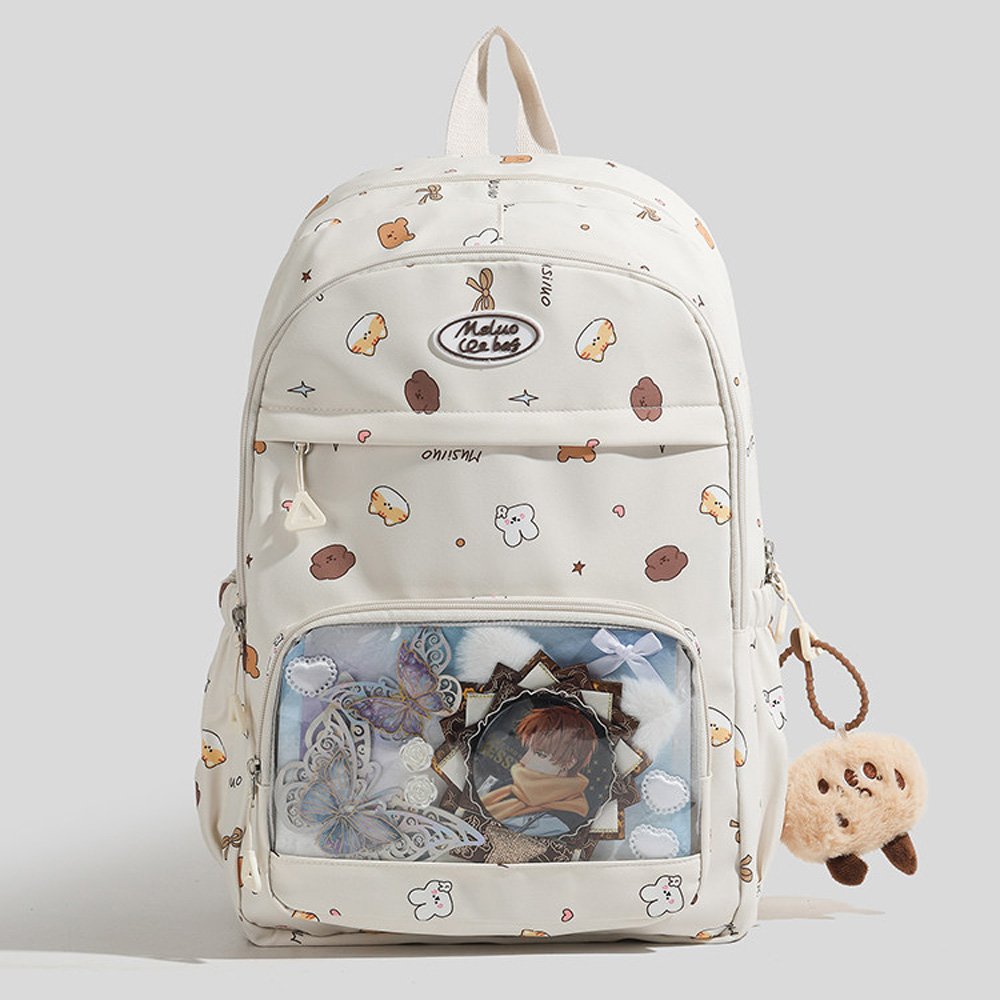 Kawaii Cute Ita Bag Backpack with Pin Display