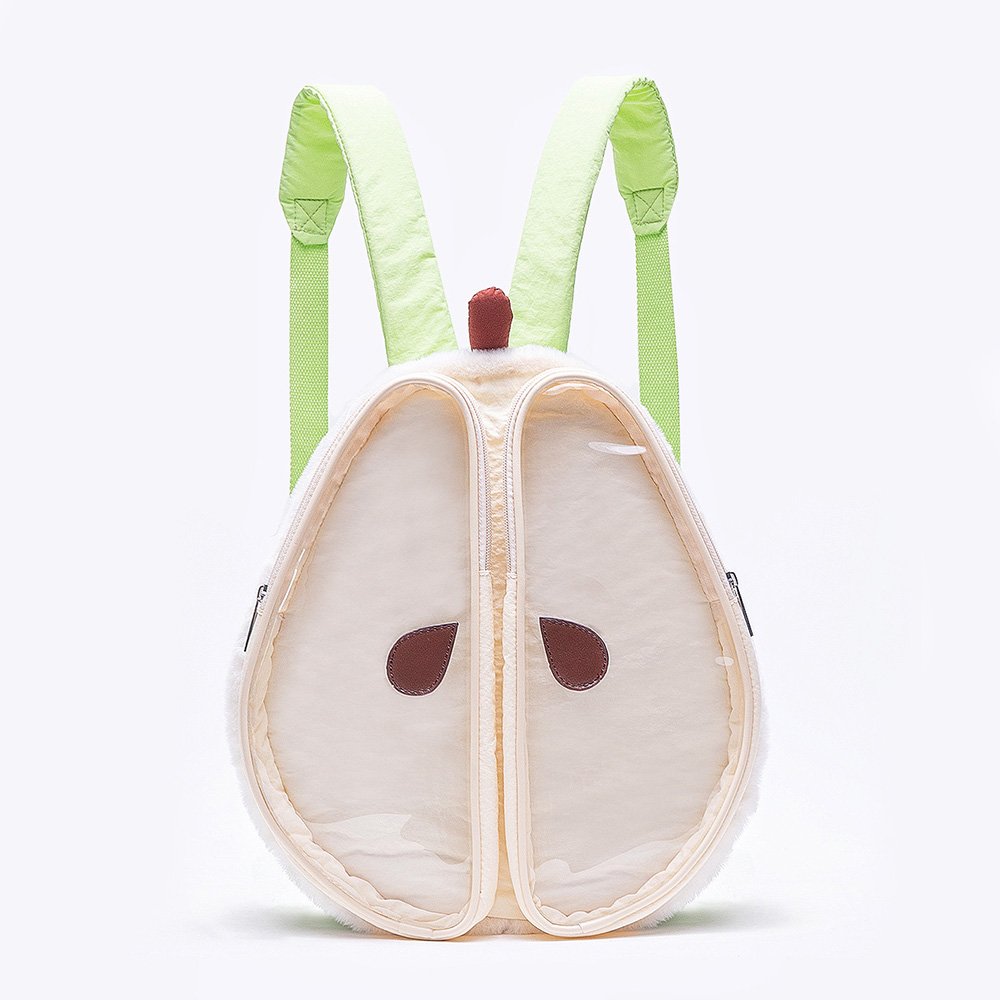 Kawaii Pear Shaped Ita Bag Backpack Clear Window