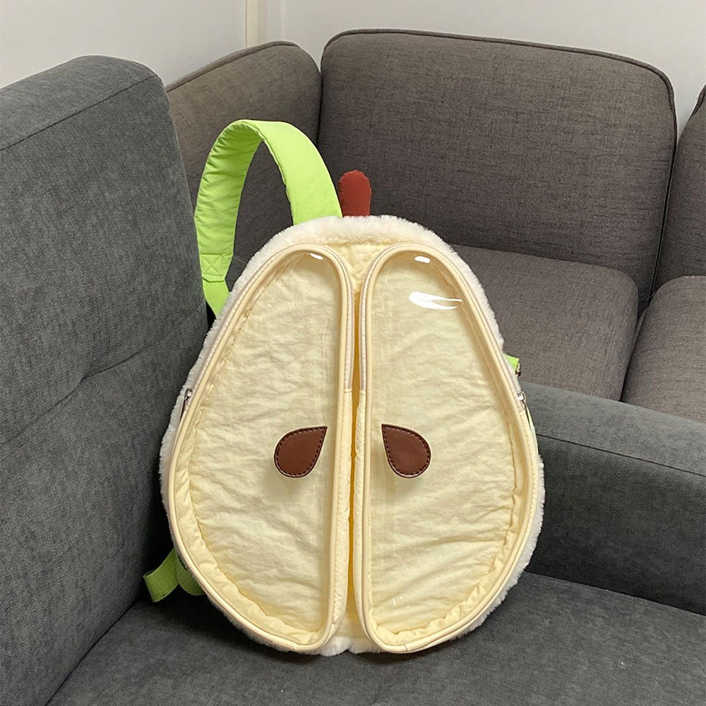 Kawaii Pear Shaped Ita Bag Backpack Clear Window