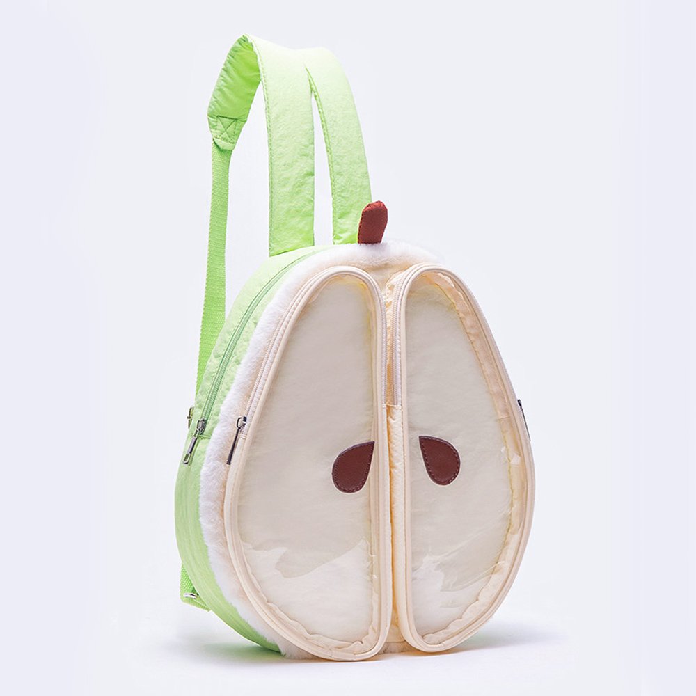 Kawaii Pear Shaped Ita Bag Backpack Clear Window