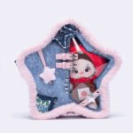 Kawaii Star Shaped Ita Bag Backpack Denim Plush