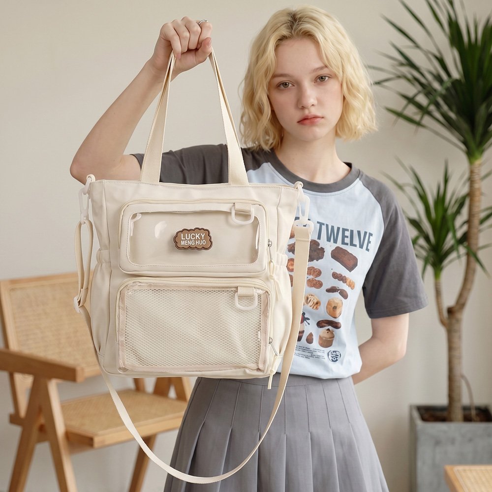 Multi-Color Ita Bag Crossbody - Clear Pin Tote