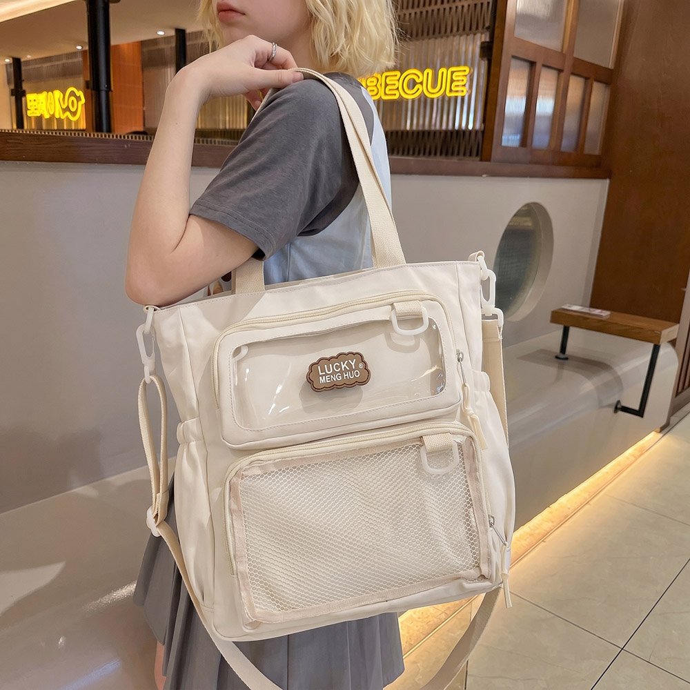 Multi-Color Ita Bag Crossbody - Clear Pin Tote