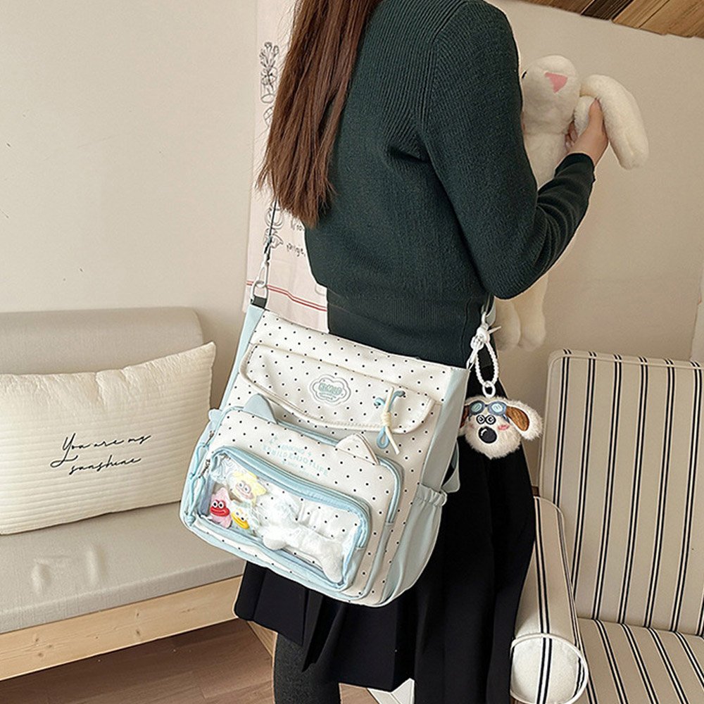 Pink Ita Bag Kawaii Tote Crossbody
