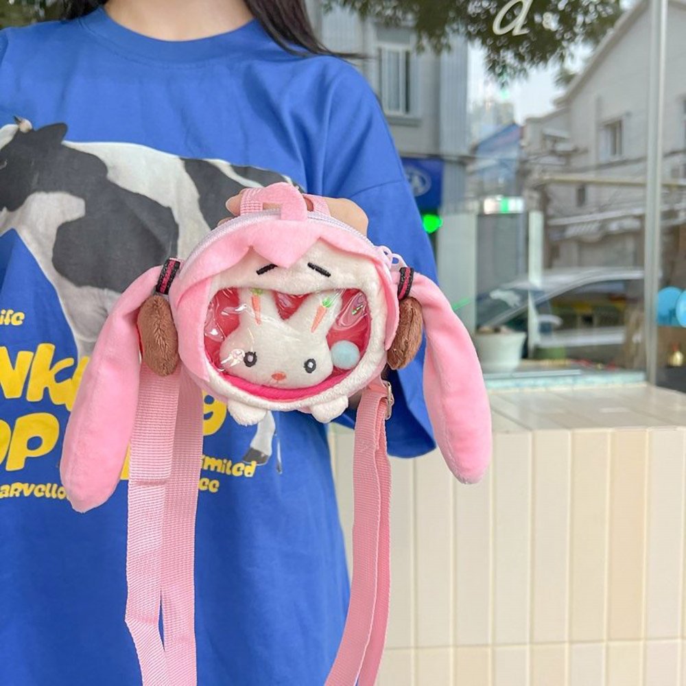 Anime Ita Bag Crossbody Mini Manga Character Plush Bag