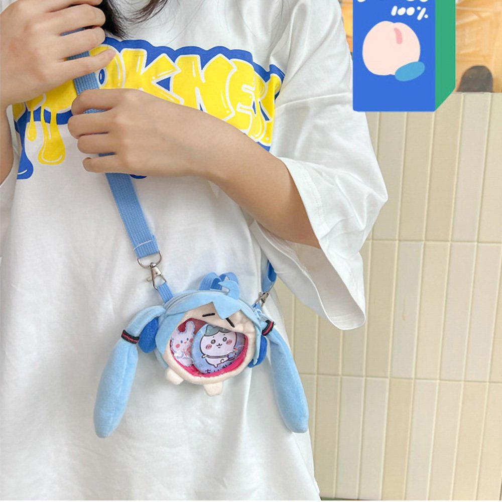 Anime Ita Bag Crossbody Mini Manga Character Plush Bag