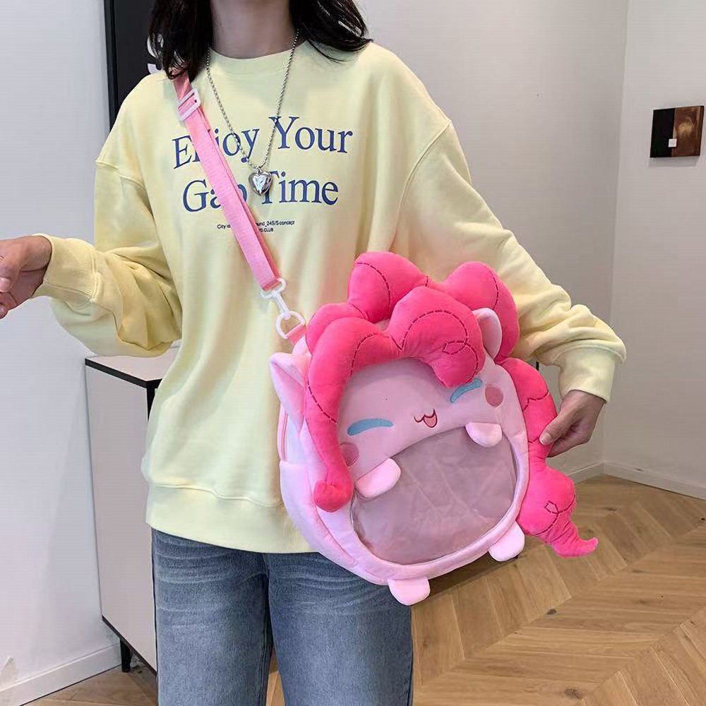 Anime Ita Bag Cute Pink Pony Character Bag