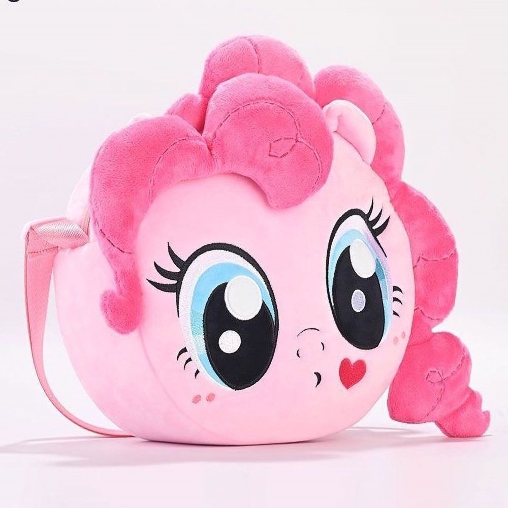 Anime Ita Bag Sweet Pony Face Plush Crossbody
