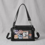 Black Ita Bag Punk Star Chain Itabag