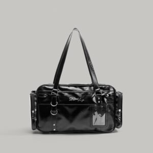 Black Y2K Utility Style Ita Bag