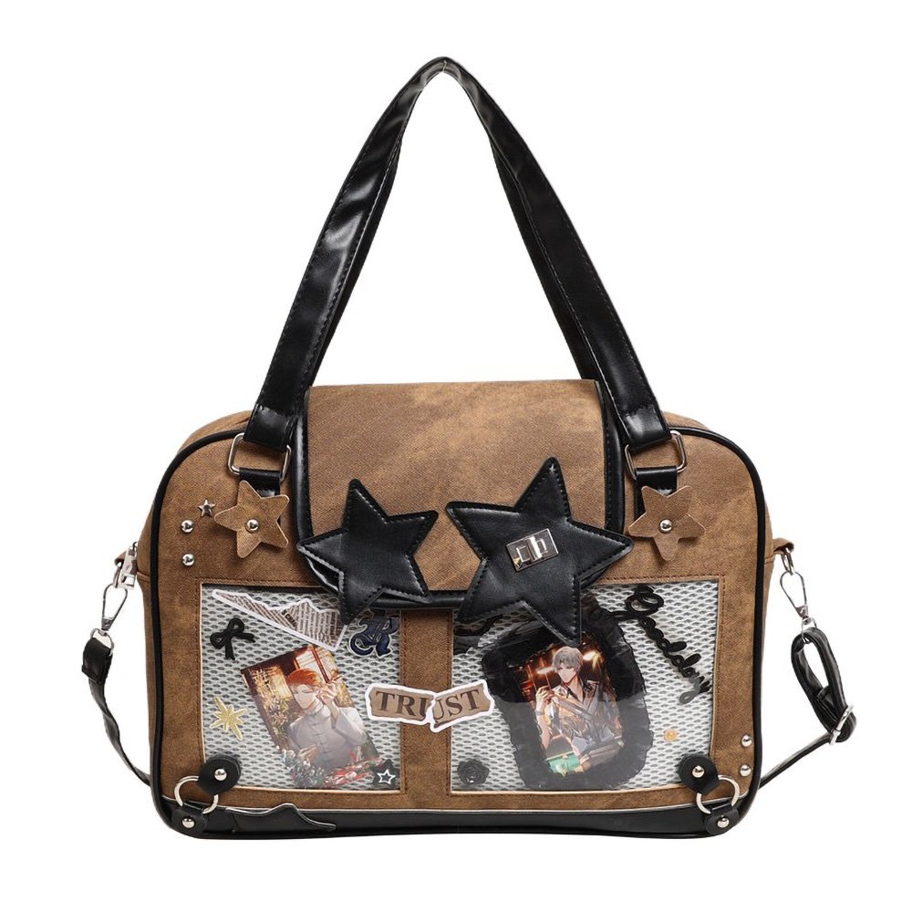 Blue Ita Bag Y2K Sweet Punk Denim Star Tote