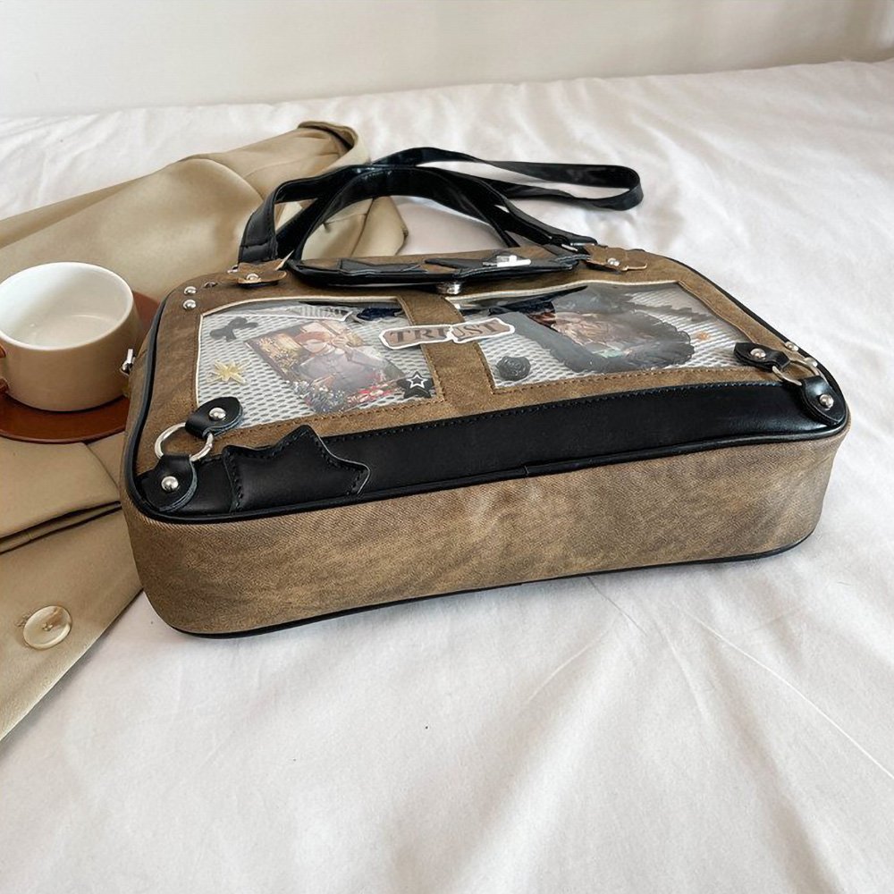 Blue Ita Bag Y2K Sweet Punk Denim Star Tote
