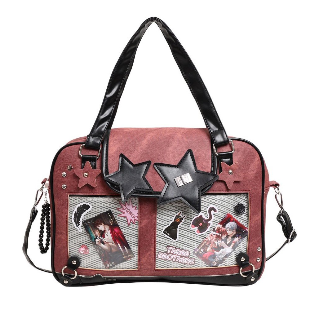 Blue Ita Bag Y2K Sweet Punk Denim Star Tote