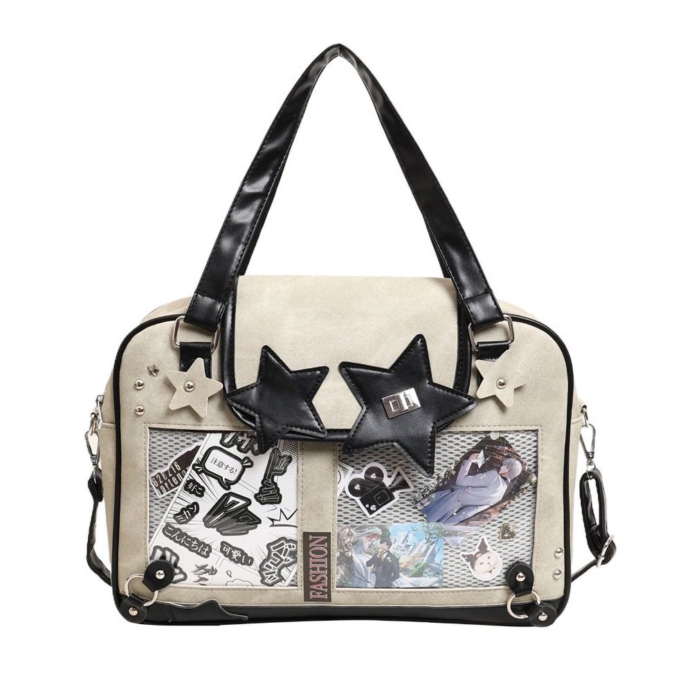 Blue Ita Bag Y2K Sweet Punk Denim Star Tote