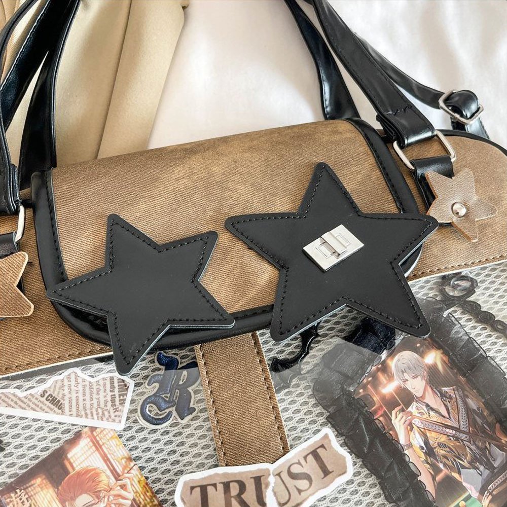 Blue Ita Bag Y2K Sweet Punk Denim Star Tote