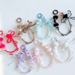 Bow Acrylic Ita Bag Charm